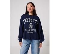 TOMMY HILFIGER Sudadera 'VARSITY' marino / blanco L EUR