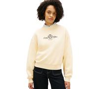 Tommy Hilfiger Varsity Crest Terry Sweatshirt Ww0ww48733 Sudadera sin Botones Mujer (Pack de 1)