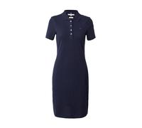 Tommy Hilfiger Vestido Tipo Polo Mujer 1985 Pique Slim Fit, Azul (Desert Sky), L