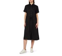 Tommy Hilfiger Vestido camisero Mujer Leinen Midi Shirt Dress corte hasta la rodilla