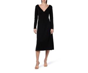 Tommy Hilfiger Vestido envolvente Mujer Cuello de pico