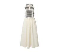 TOMMY HILFIGER Vestido 'Gold-tone Button Sleeveless Maxi' crema / navy 34-36 crema / navy