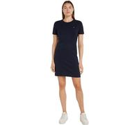 Tommy Hilfiger Vestido Mujer New Cody Slim Short Dress de Algodón, Azul (Desert Sky), XL