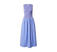 TOMMY HILFIGER Vestido 'Stripe Smock Sleeveless Fit And Flare Maxi' azul / rojo / blanco 42-44 azul / rojo / blanco
