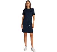 Tommy Hilfiger Vestido Tipo Camiseta de Algodón para Mujer, Azul (Dark Night Navy), XXL