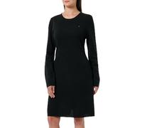 Tommy Hilfiger Vestido Tipo Jersey Soft Wool Flared Sweater Dress Manga Larga