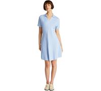 Tommy Hilfiger Vestido Tipo Polo Mujer Lyocell Fit & Flare, Azul (Breezy Blue), S
