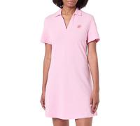 Tommy Hilfiger Vestido Tipo Polo Mujer Script Corto, Rosa (Classic Pink), XS