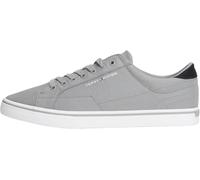 Tommy Hilfiger Vulc Core Long Lace FM0FM05688 Low Top para Hombre, Gris (Gris Universal), 7