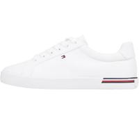 Tommy Hilfiger Vulcanized Sneaker Mujer Essential Stripes Sneaker Calzado, Blanco (White), 37