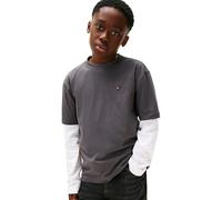 Tommy Hilfiger Washed Faded Graphic T-Shirt SS Kb0kb10056 Camiseta S/S Niños (Pack de 1)