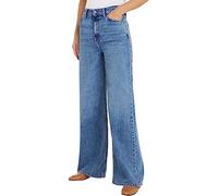 Tommy Hilfiger Wide Leg HW WW0WW39634 Pantalones de Mezclilla, Denim (Joey), 24W / 34L para Mujer