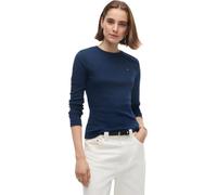 Tommy Hilfiger Women T-Shirts Cody Slim C-NK L/S T-SHIRTWW0WW53689 Blue (Dark Blue), XL