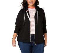 Tommy Hilfiger Women's French Terry Zip Hoodie - Solid.
