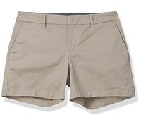 Tommy Hilfiger Women's Hollywood 5" Chino Short, Khaki, 10