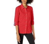 Tommy Hilfiger Women's Roll Tab Button Down Shirt, S