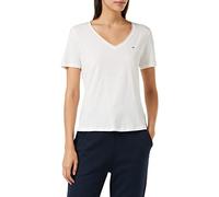 Tommy Hilfiger Women's Tjw Slim Jersey V Neck T-Shirt (Pack of 1)