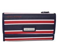 Tommy Hilfiger Women's Zipped Wallet with Multiple Compartments, Multicolore, Taille Unique, American