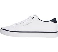 Tommy Hilfiger Zapatillas Bajas vulcanizadas para Hombre, Blanco, 41 EU