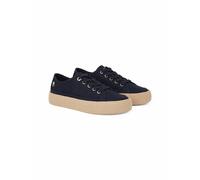TOMMY HILFIGER Zapatillas de algodón. Color Azul Marino