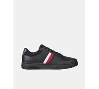 Tommy Hilfiger Zapatillas sneaker Hombre Low Top, Negro (Black), 42