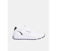 Tommy Hilfiger Zapatillas de hombre tipo running bajas en lona. Blanco 43