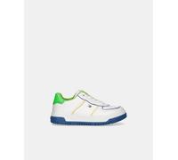 Tommy Hilfiger Zapatillas de niño en multicolor bajas tipo basket con logotipo y suela bicolor. Multicolor 38