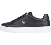 Tommy Hilfiger Zapatillas de Piel Essential TH Monogram Negro