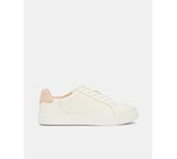 Tommy Hilfiger Zapatillas de piel estilo casco con talonera a contraste y branding lateral de Tommy Hilfiger. Blanco 38