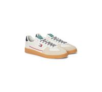 TOMMY HILFIGER Zapatillas de piel THE GREENWICH. Color Crudo