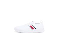 Tommy Hilfiger Corredor de Punto Ligero para Hombre, FM0FM05756, Parte Superior Baja, Blanco (Blanco), 7