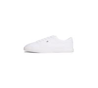 Tommy Hilfiger TH Low Profile Vulc Canvas FW0FW09102 Low Top para Mujer, Color Blanco (Blanco), Talla 5