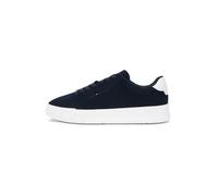 TOMMY HILFIGER Zapatillas deportivas bajas 'COURT CORE' navy / oro / blanco 42 navy / oro / blanco