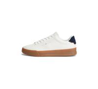 TOMMY HILFIGER Zapatillas deportivas bajas 'Logo Court With' negro / blanco 45 negro / blanco