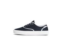 Tommy Hilfiger Hombres TH Vulc Cup Long Lace Canvas FM0FM05874 Low Top, Azul, 7