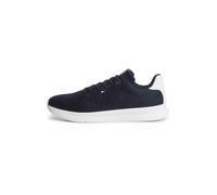 Tommy Hilfiger Hombres Lightweight Runner Knit FM0FM05909 Low Top, Azul, 7