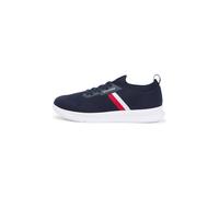 Tommy Hilfiger Corredor de Punto Ligero para Hombre, FM0FM05756, Parte Superior Baja, Azul (Cielo Desierto), 10.5
