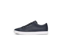 Tommy Hilfiger Sneaker con Suela Vulcanizada Hombre Core Low de Piel, Azul (Desert Sky), 46