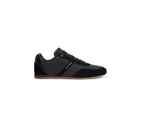 Tommy Hilfiger Hombres TH Lo Run Icon Summer Mix FM0FM05905 Low Top, Negro, 10.5