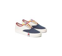 TOMMY HILFIGER Zapatillas deportivas en bloques de color ARCHIVE VULC Y2K. Color blanco/azul oscuro