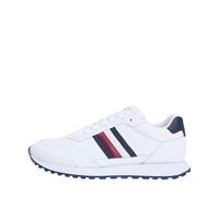 Tommy Hilfiger Runner Sneaker Hombre New Eva Stripes Low Top, Blanco (White), 41