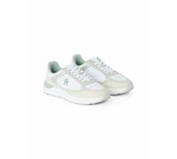 TOMMY HILFIGER Zapatillas Fashion Runner Mix. Color Blanco
