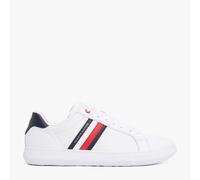 Tommy Hilfiger Sneaker con Suela Cupsole Hombre, Blanco (White), 42