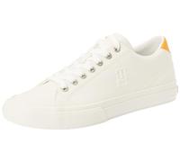 Tommy Hilfiger Zapatillas Sneaker para Hombre, Blanco (Ecru), 42