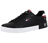 Tommy Hilfiger Zapatillas Sneaker para Hombre, Negro (Black), 44 EU