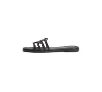Tommy Hilfiger TH Script Flat Mule LTH Fw0fw09368, Sandalias Planas Mujer