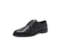 Tommy Hilfiger Zapatos Derby Hombre Corporate de Piel, Negro (Black), 41