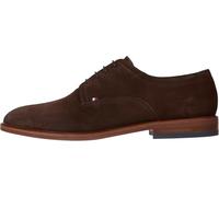 Tommy Hilfiger Zapatos Derby Hombre Thunit de Ante, Marrón (Legacy Brown), 44