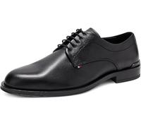 Tommy Hilfiger Zapatos Derby Hombre Thunit de Piel, Negro (Black), 40