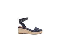 Sandalias con tacón de cuña Mujer Talla 39. Color Azul